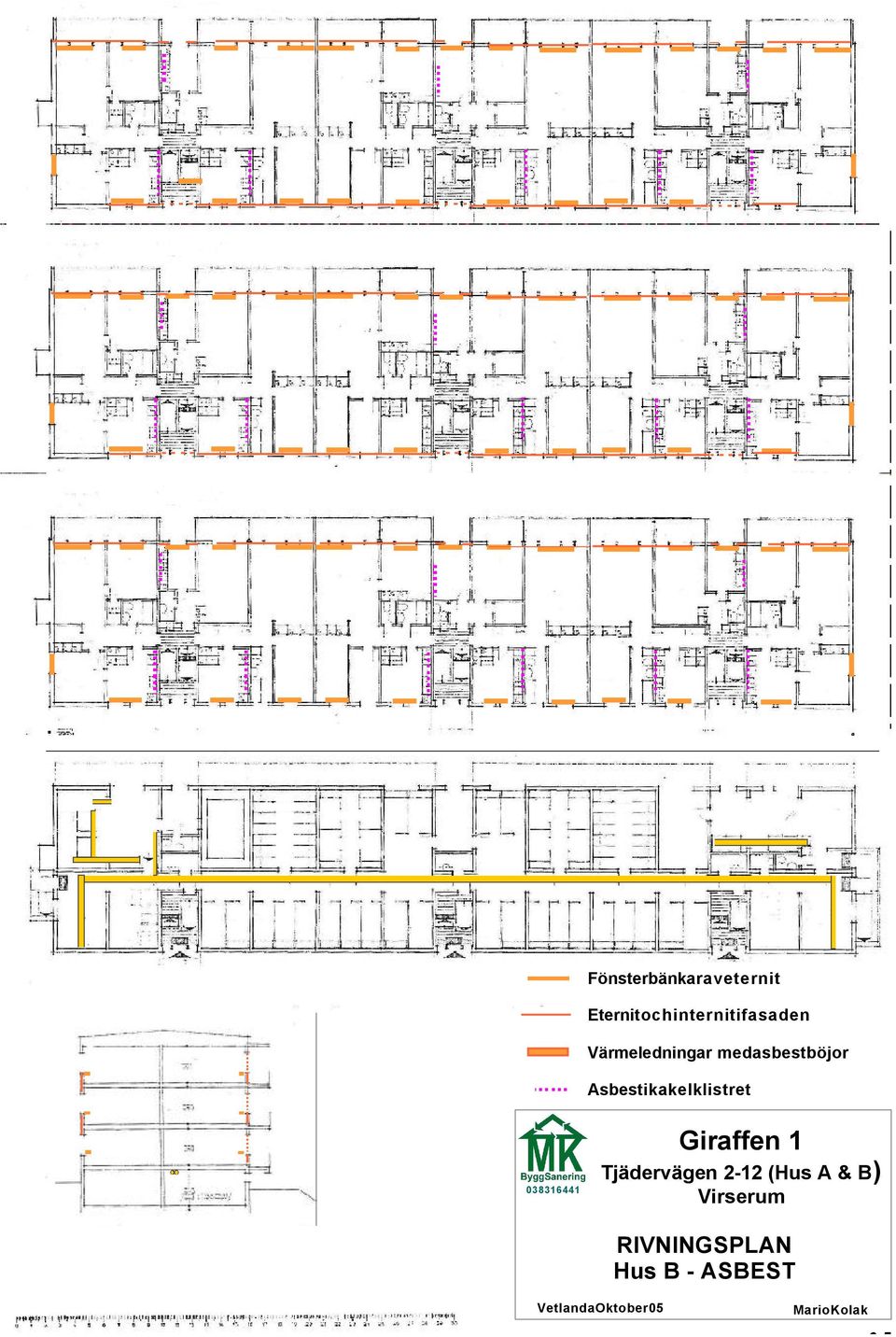 Giraffen 1 038316441 Tjädervägen 2-12 (Hus A & B )