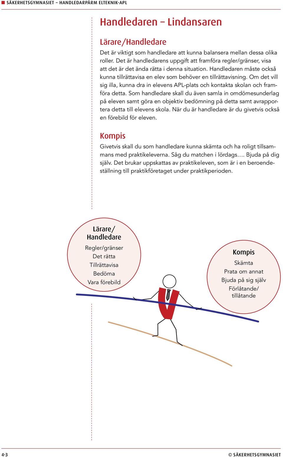 Om det vill sig illa, kunna dra in elevens APL-plats och kontakta skolan och framföra detta.