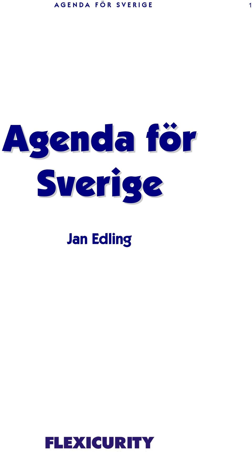 Agenda för