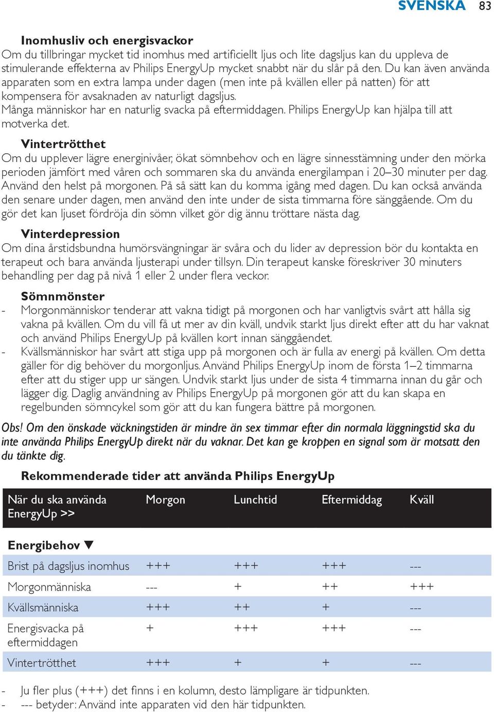 Många människor har en naturlig svacka på eftermiddagen. Philips EnergyUp kan hjälpa till att motverka det.