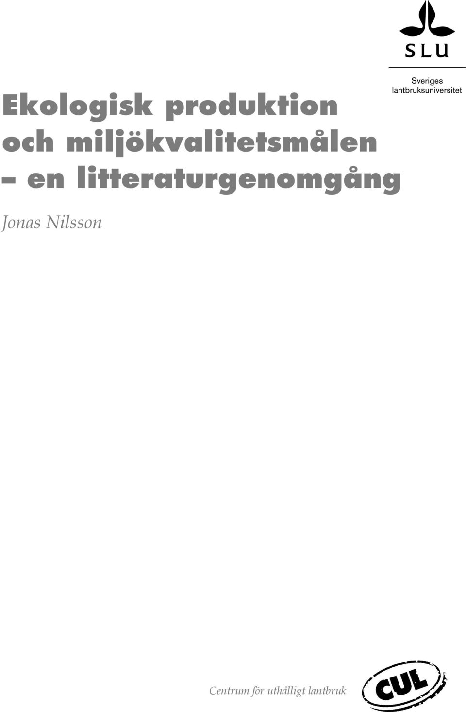 litteraturgenomgång Jonas