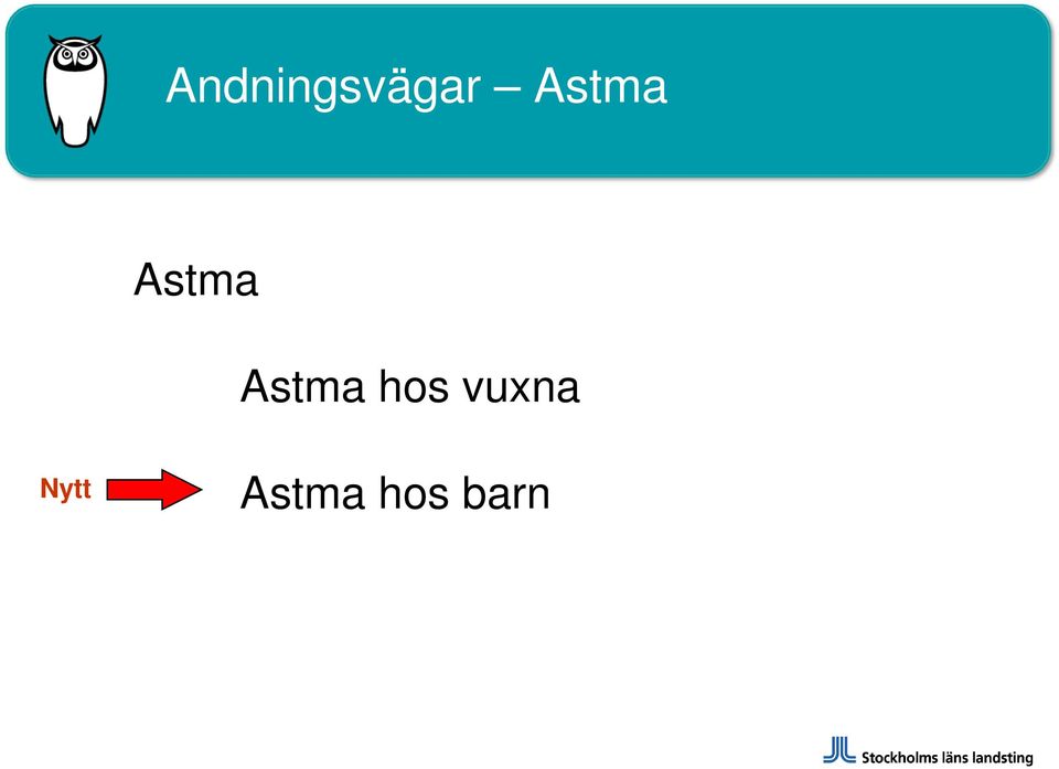 Astma hos vuxna
