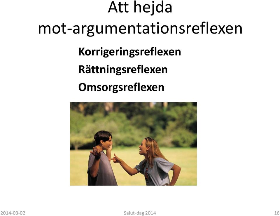 Korrigeringsreflexen