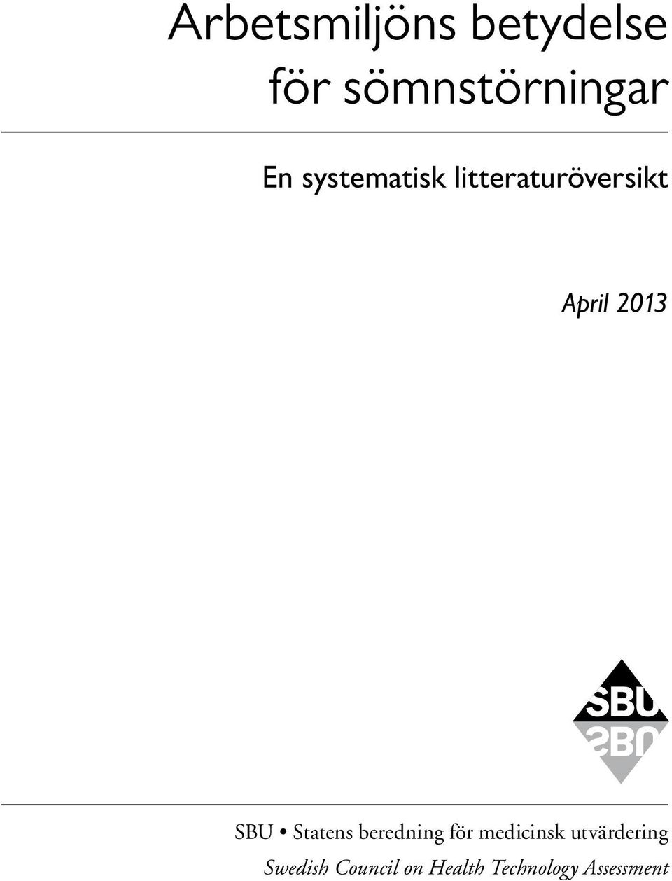 Statens beredning för medicinsk utvärdering