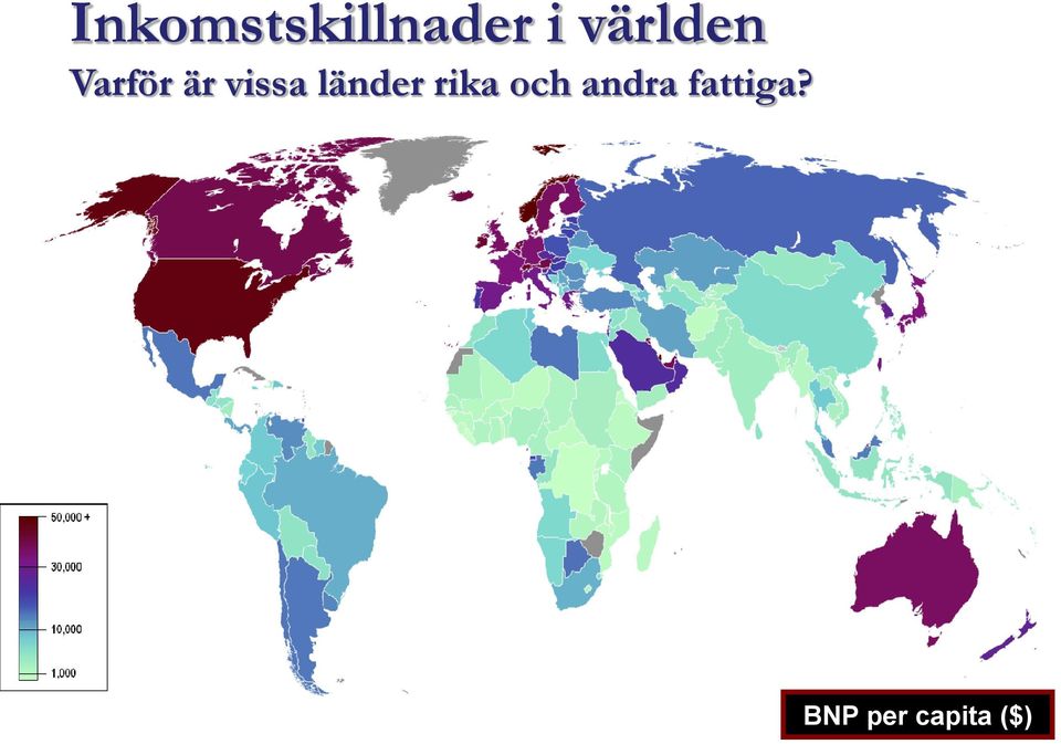 länder rika och andra