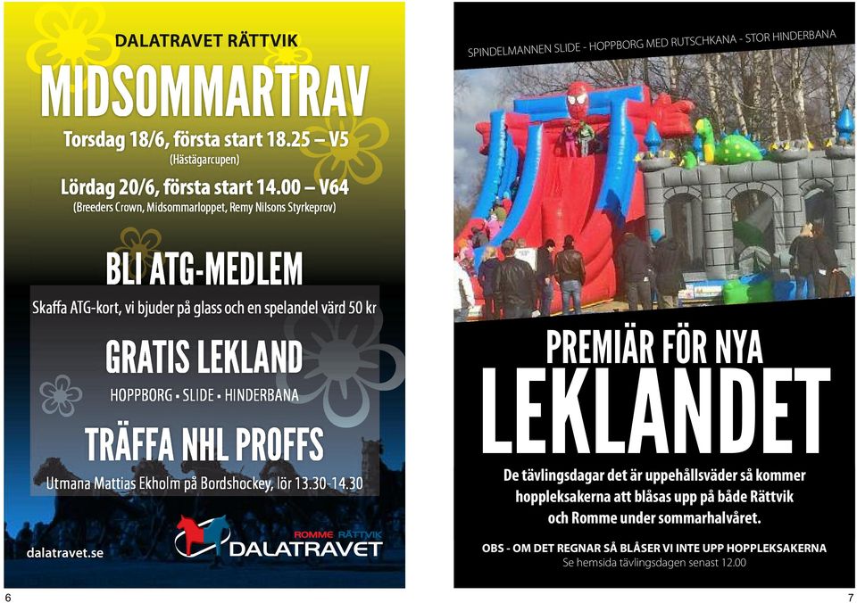 50 kr GRATIS LEKLAND TRÄFFA NL PROFFS dalatravet.