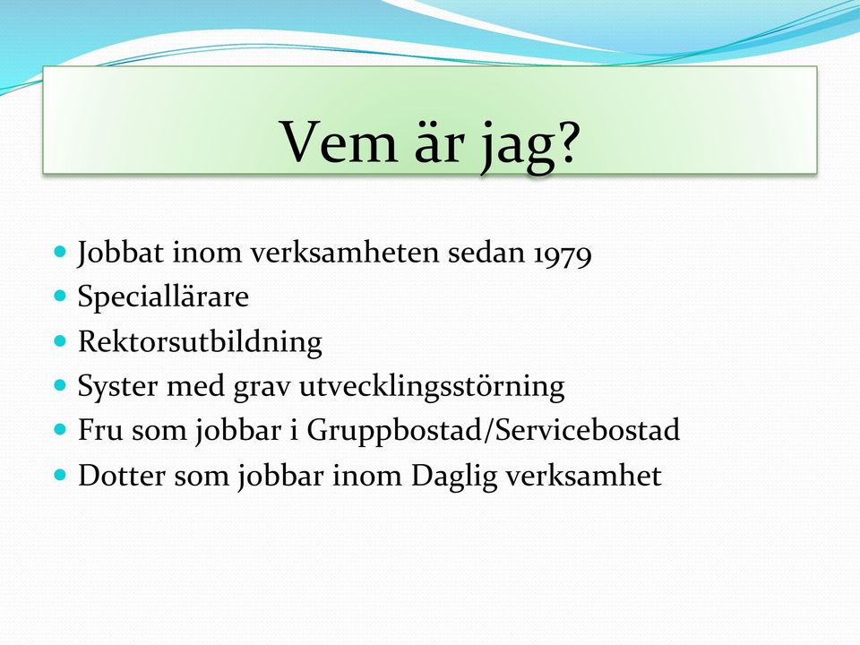 Rektorsutbildning Syster med grav
