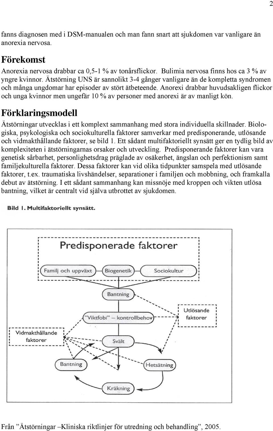 Anorexi drabbar huvudsakligen flickor och unga kvinnor men ungefär 10 % av personer med anorexi är av manligt kön.