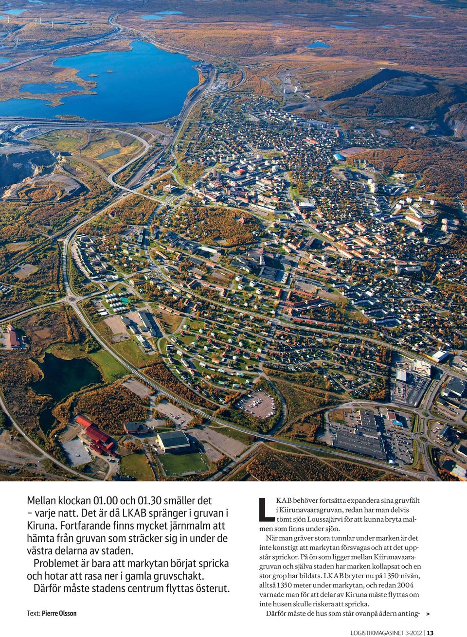 Därför måste stadens centrum flyttas österut.