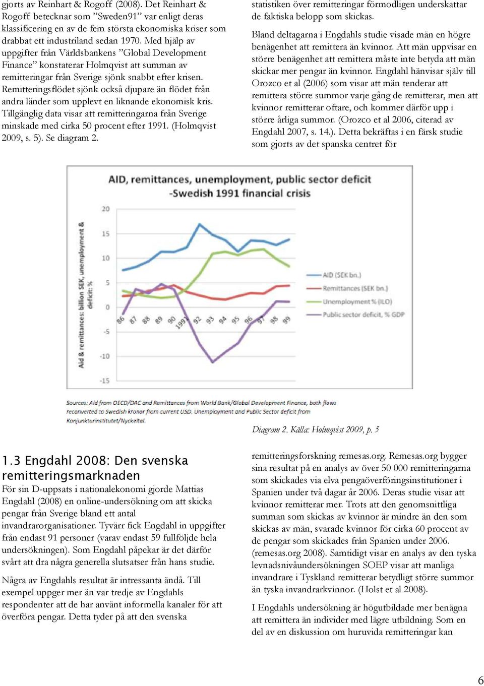 Remitteringsflödet sjönk också djupare än flödet från andra länder som upplevt en liknande ekonomisk kris.