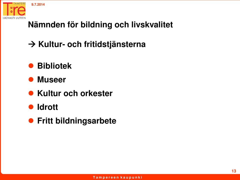 fritidstjänsterna Bibliotek