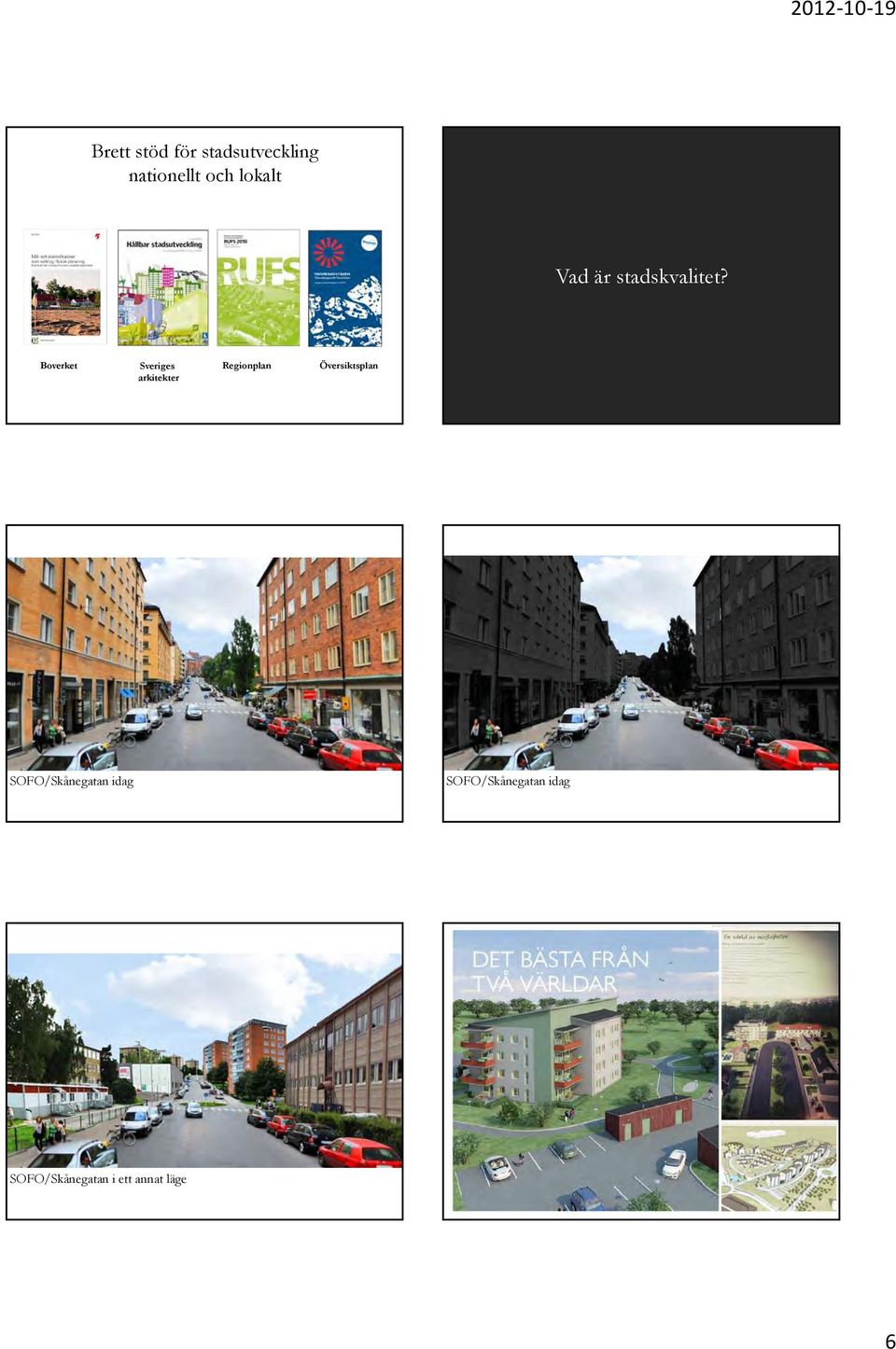 Boverket Sveriges arkitekter Regionplan
