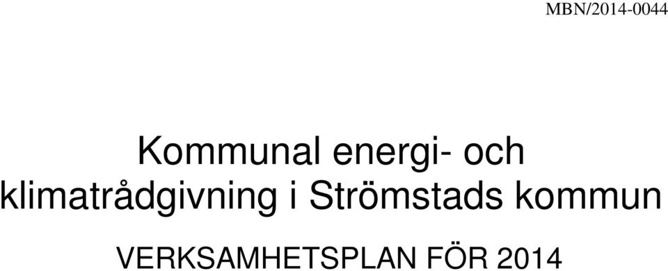 klimatrådgivning i