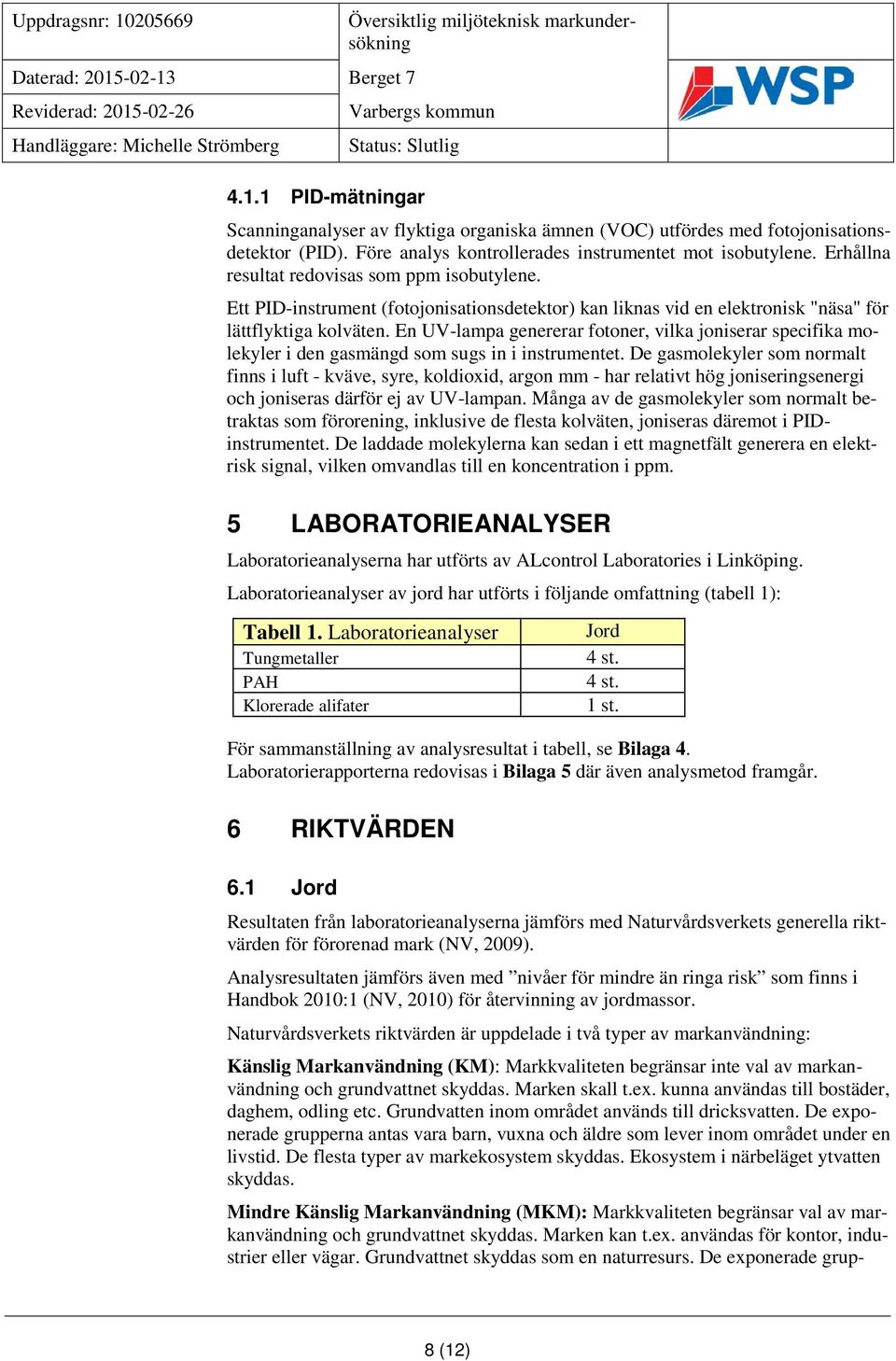 Ett PID-instrument (fotojonisationsdetektor) kan liknas vid en elektronisk "näsa" för lättflyktiga kolväten.