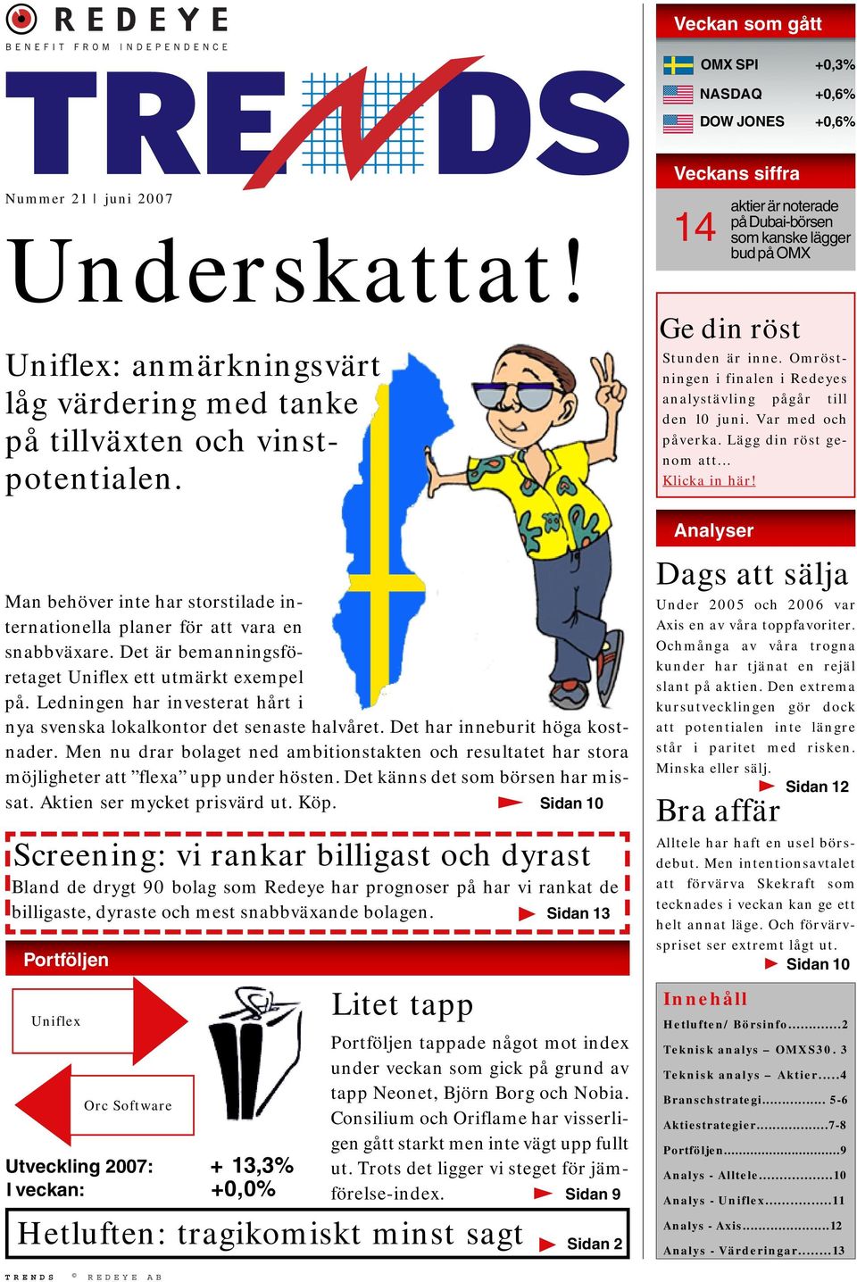 Ledningen har investerat hårt i nya svenska lokalkontor det senaste halvåret. Det har inneburit höga kostnader.