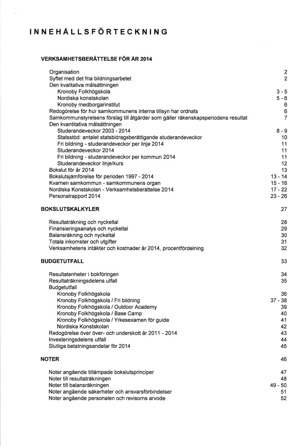 Studerandeveckor 23-214 Statsstöd : antalet statsbid ragsberättigande studerandeveckor Fri bildning - studerandeveckor per linje 214 Studerandeveckor 214 Fri bildning - studerandeveckor per kommun