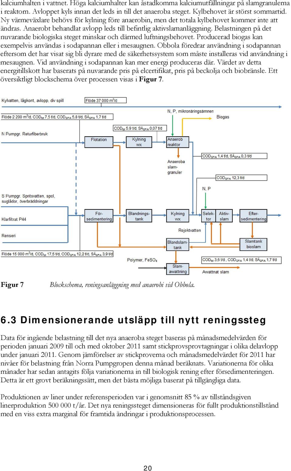 Belastningen på det nuvarande biologiska steget minskar och därmed luftningsbehovet. Producerad biogas kan exempelvis användas i sodapannan eller i mesaugnen.