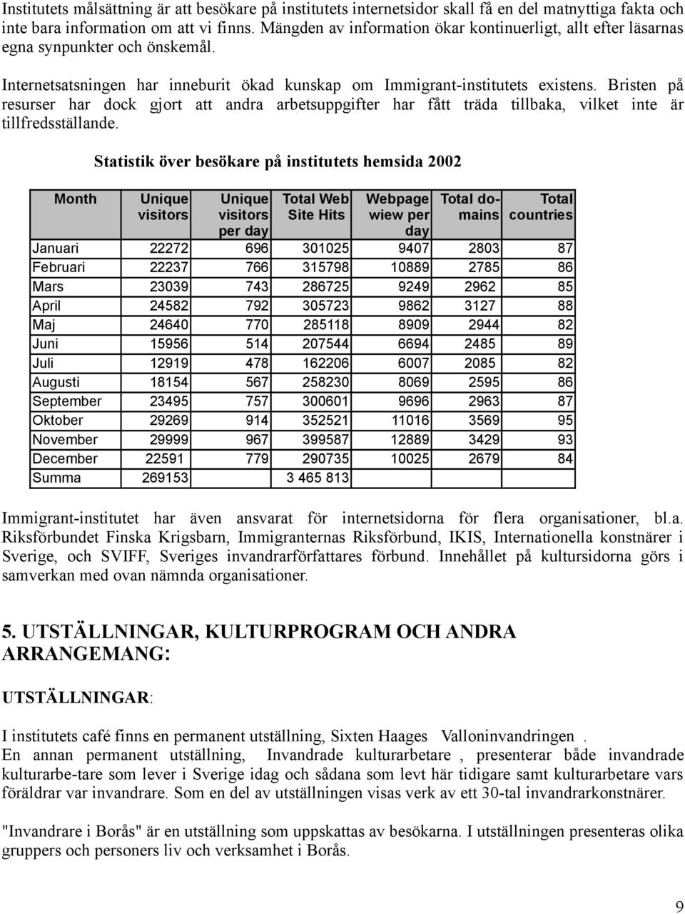 Bristen på resurser har dock gjort att andra arbetsuppgifter har fått träda tillbaka, vilket inte är tillfredsställande.