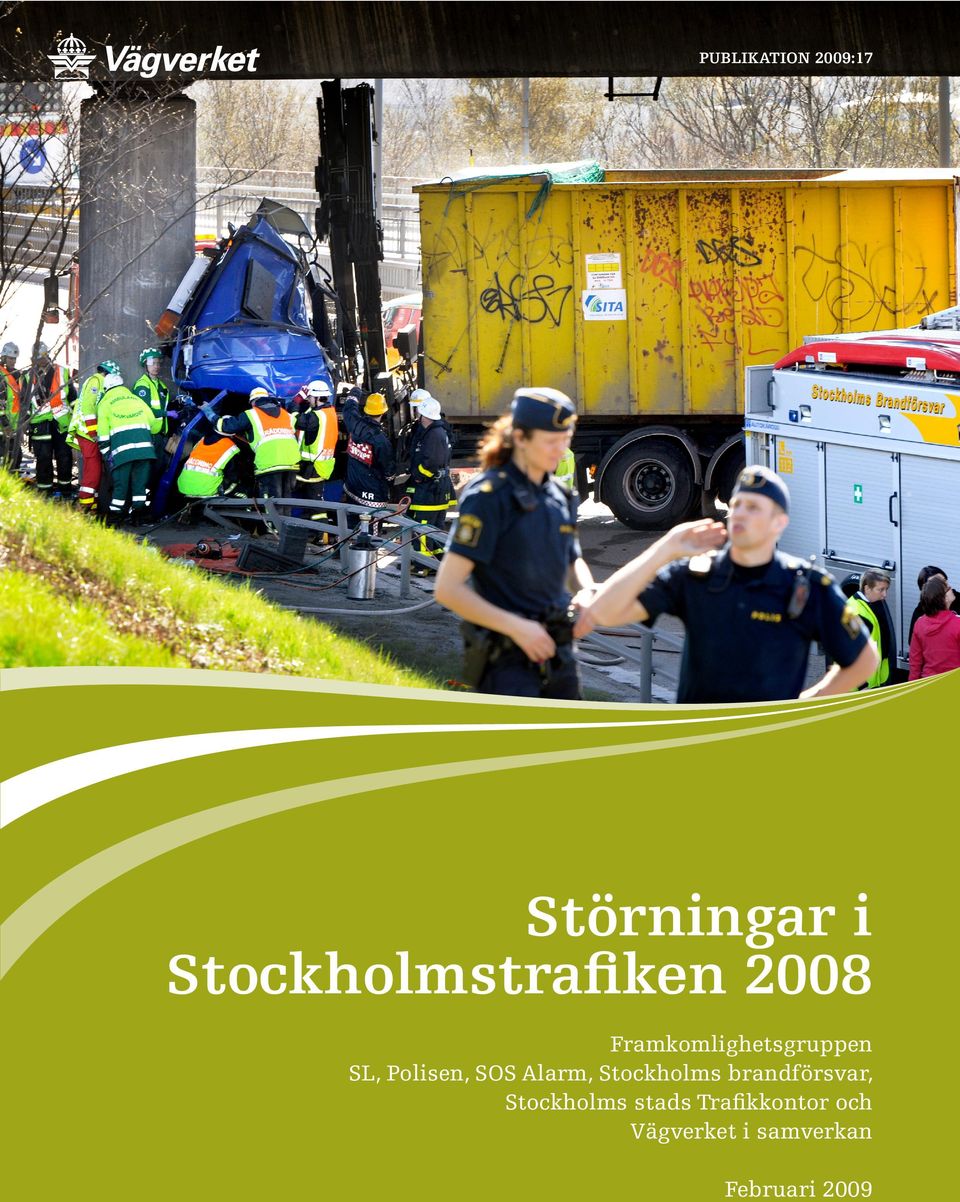 Polisen, SOS Alarm, Stockholms brandförsvar,