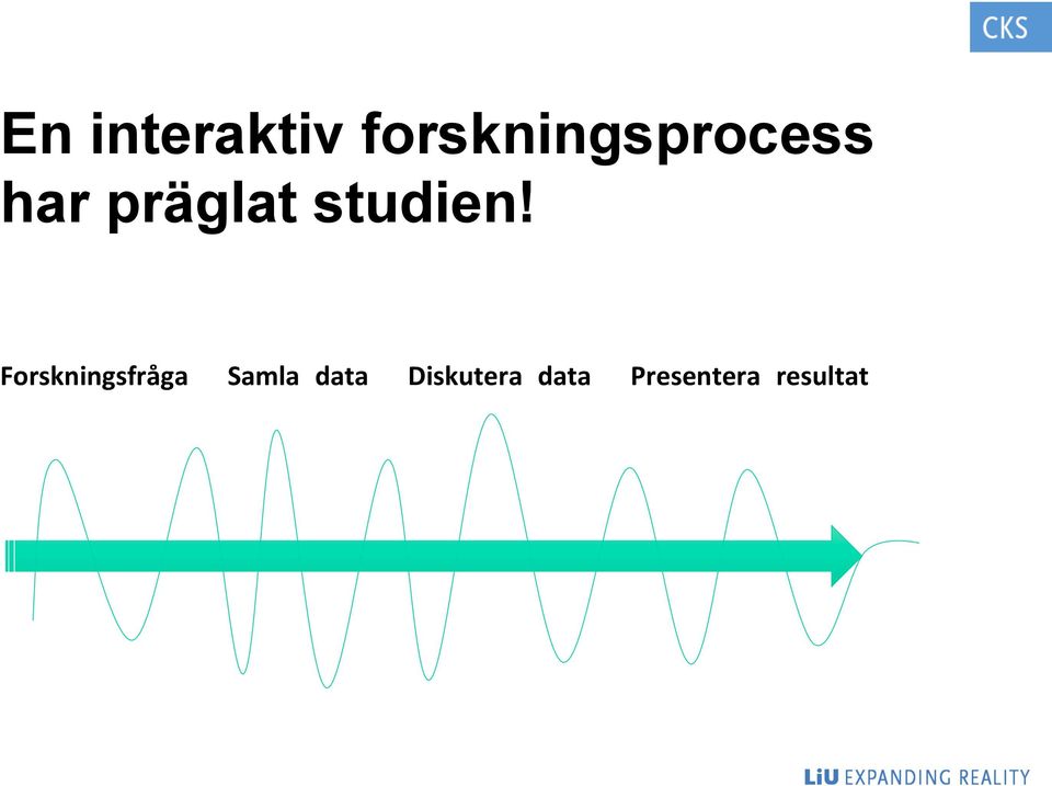 Forskningsfråga Samla data