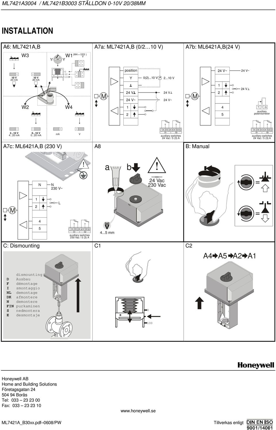 3 V~ c 3 Vc L 4 5 3 4 5 6 S S uxiliry switches 5 Vc / 5 (3) A 4.