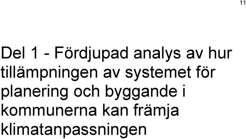 planering och byggande i