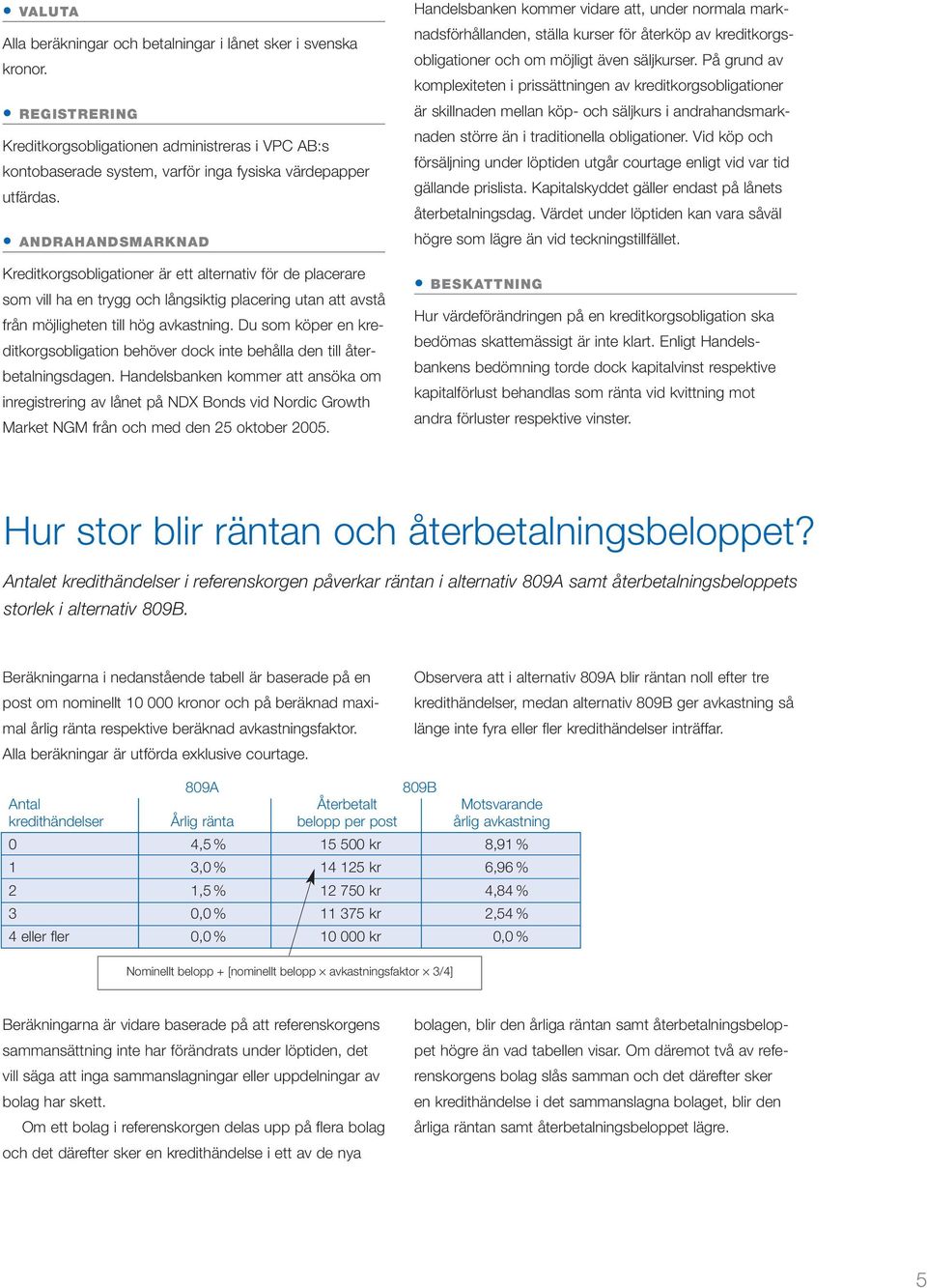 Du som köper en kreditkorgsobligation behöver dock inte behålla den till återbetalningsdagen.