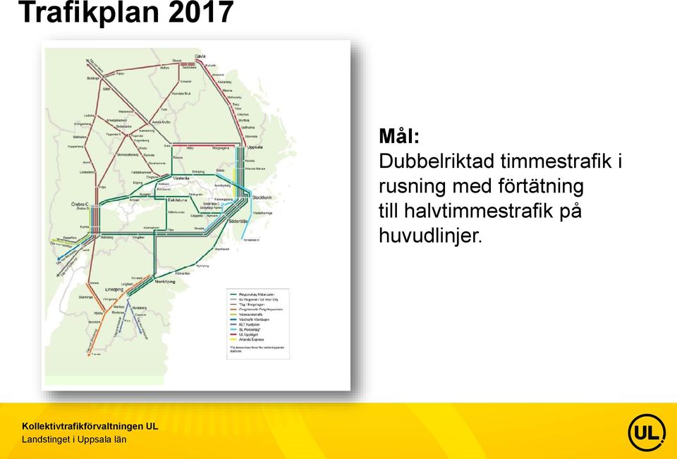 rusning med förtätning till