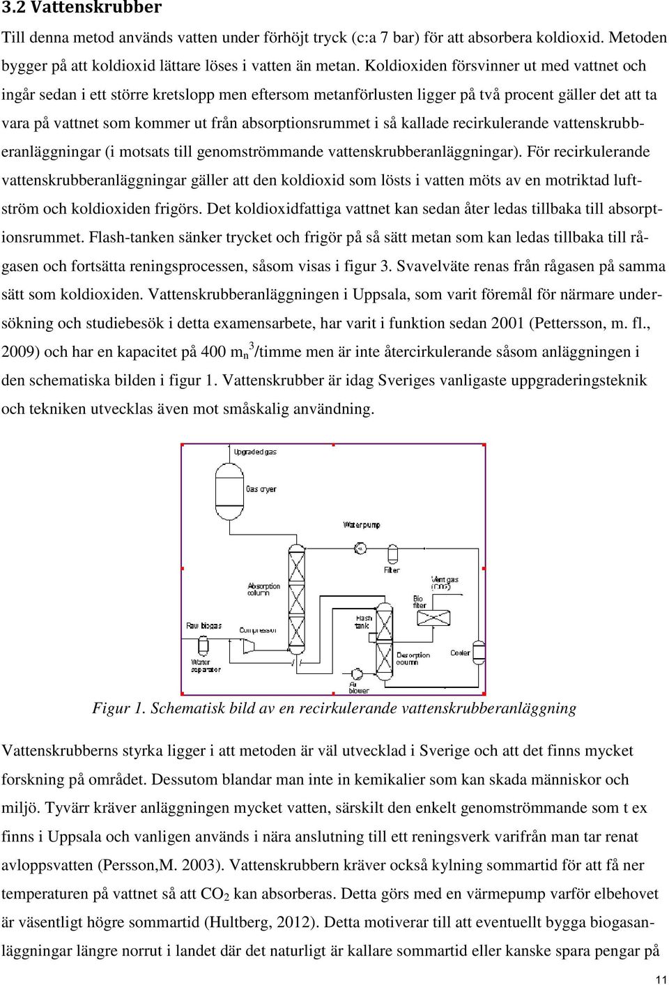 så kallade recirkulerande vattenskrubberanläggningar (i motsats till genomströmmande vattenskrubberanläggningar).