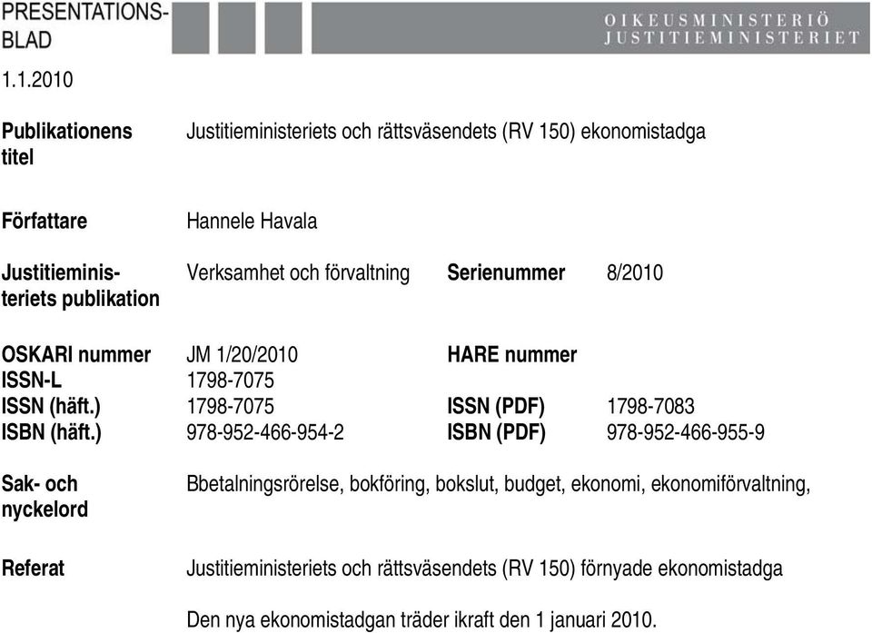 ) 1798-7075 ISSN (PDF) 1798-7083 ISBN (häft.