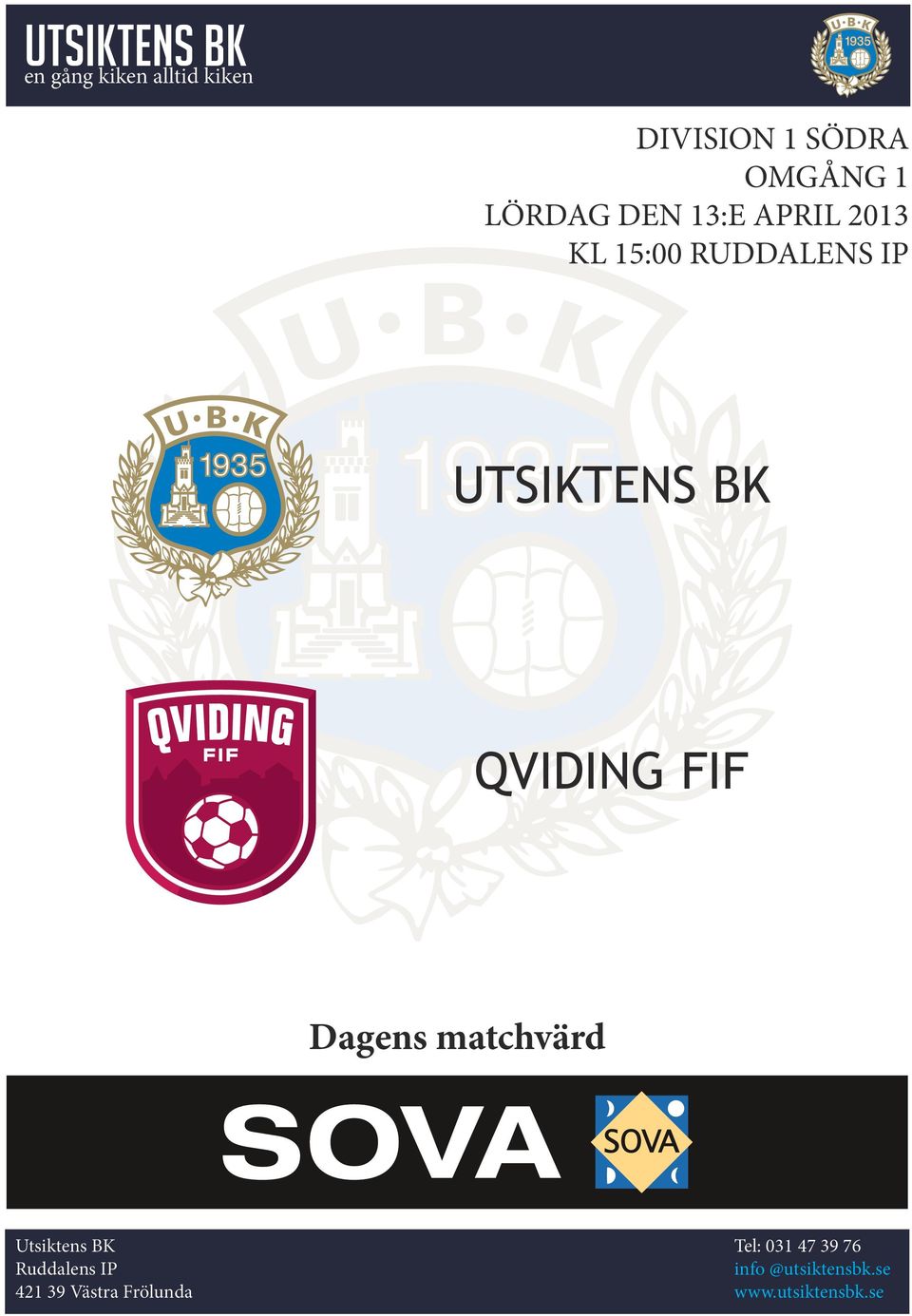 RUDDALENS IP UTSIKTENS BK