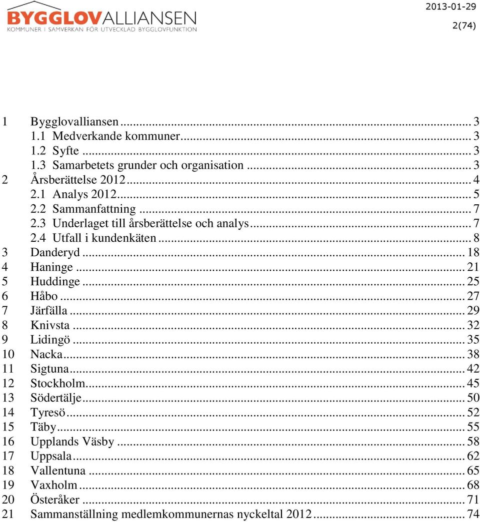 .. 21 5 Huddinge... 25 6 Håbo... 27 7 Järfälla... 29 8 Knivsta... 32 9 Lidingö... 35 10 Nacka... 38 11 Sigtuna... 42 12 Stockholm... 45 13 Södertälje.