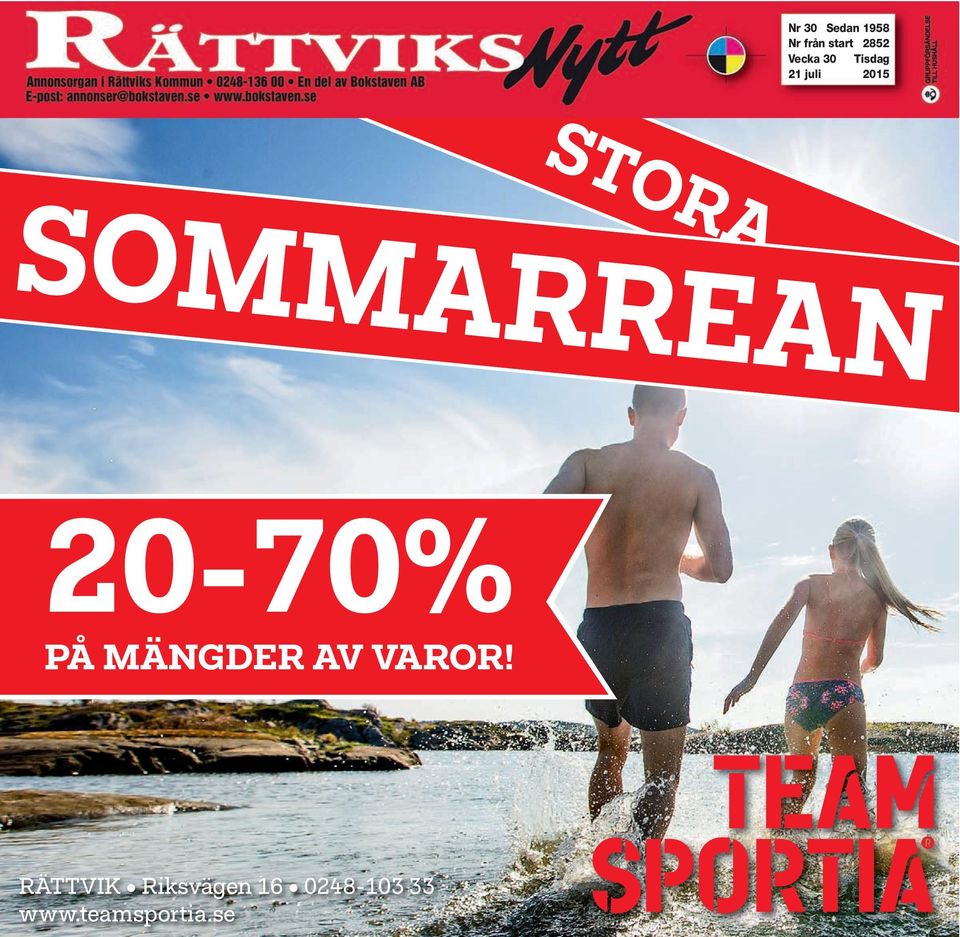 STORA 20-70% PÅ MÄNGDER AV VAROR!