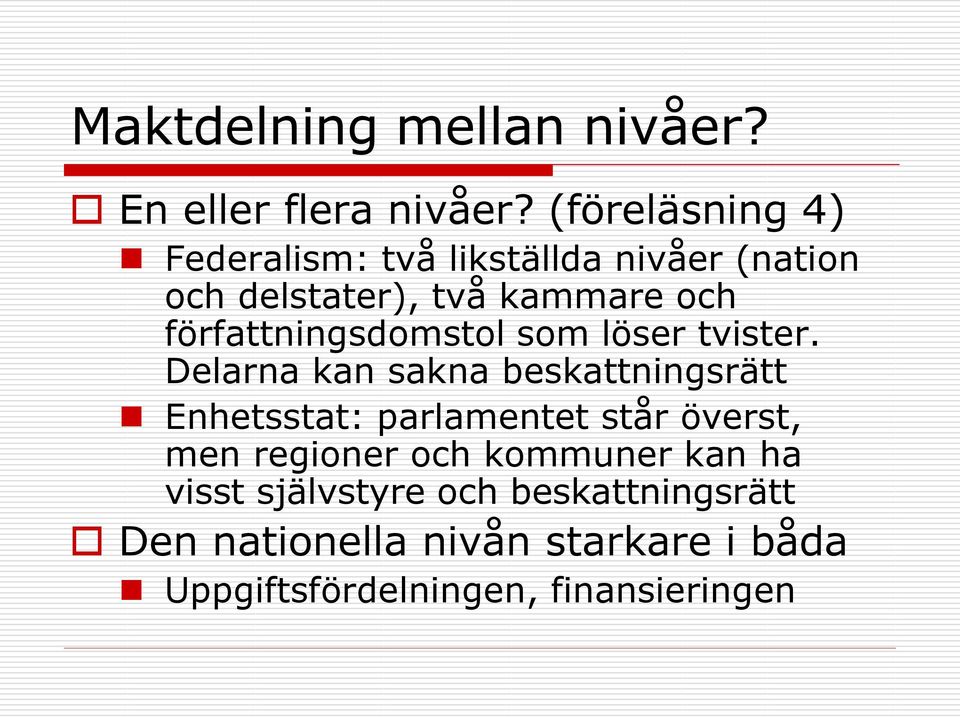 författningsdomstol som löser tvister.