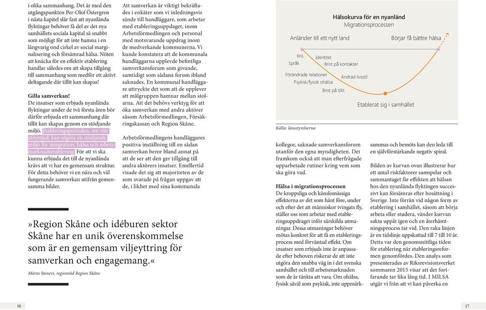 långvarig ond cirkel av social marginalisering och försämrad hälsa.