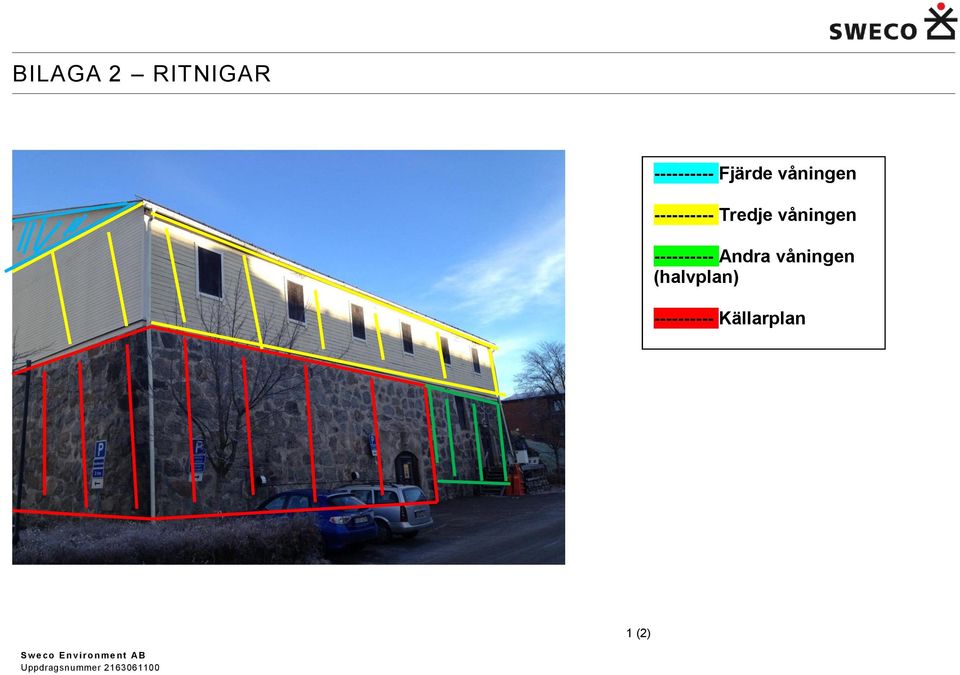 våningen (halvplan) ---------- Källarplan 1 (2)