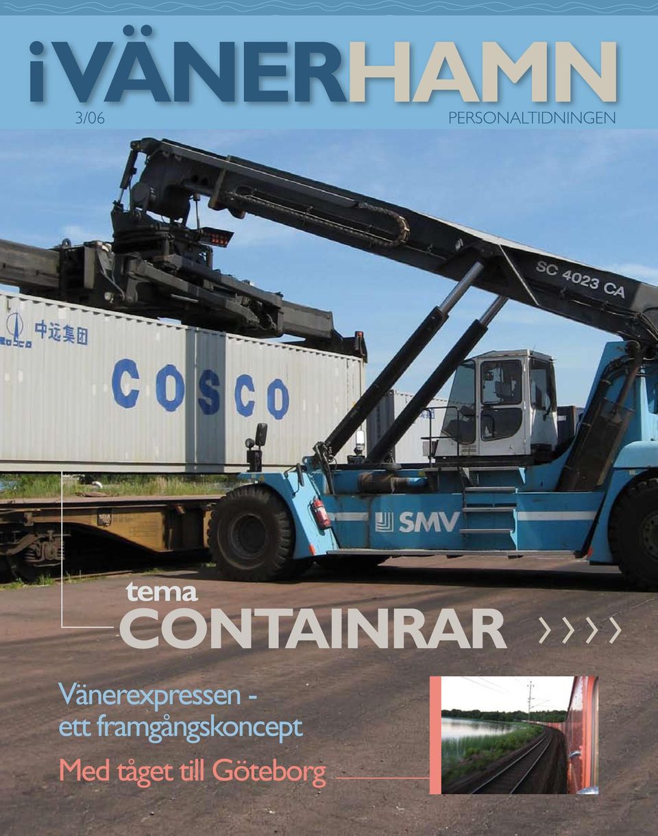 CONTAINRAR Vänerexpressen -