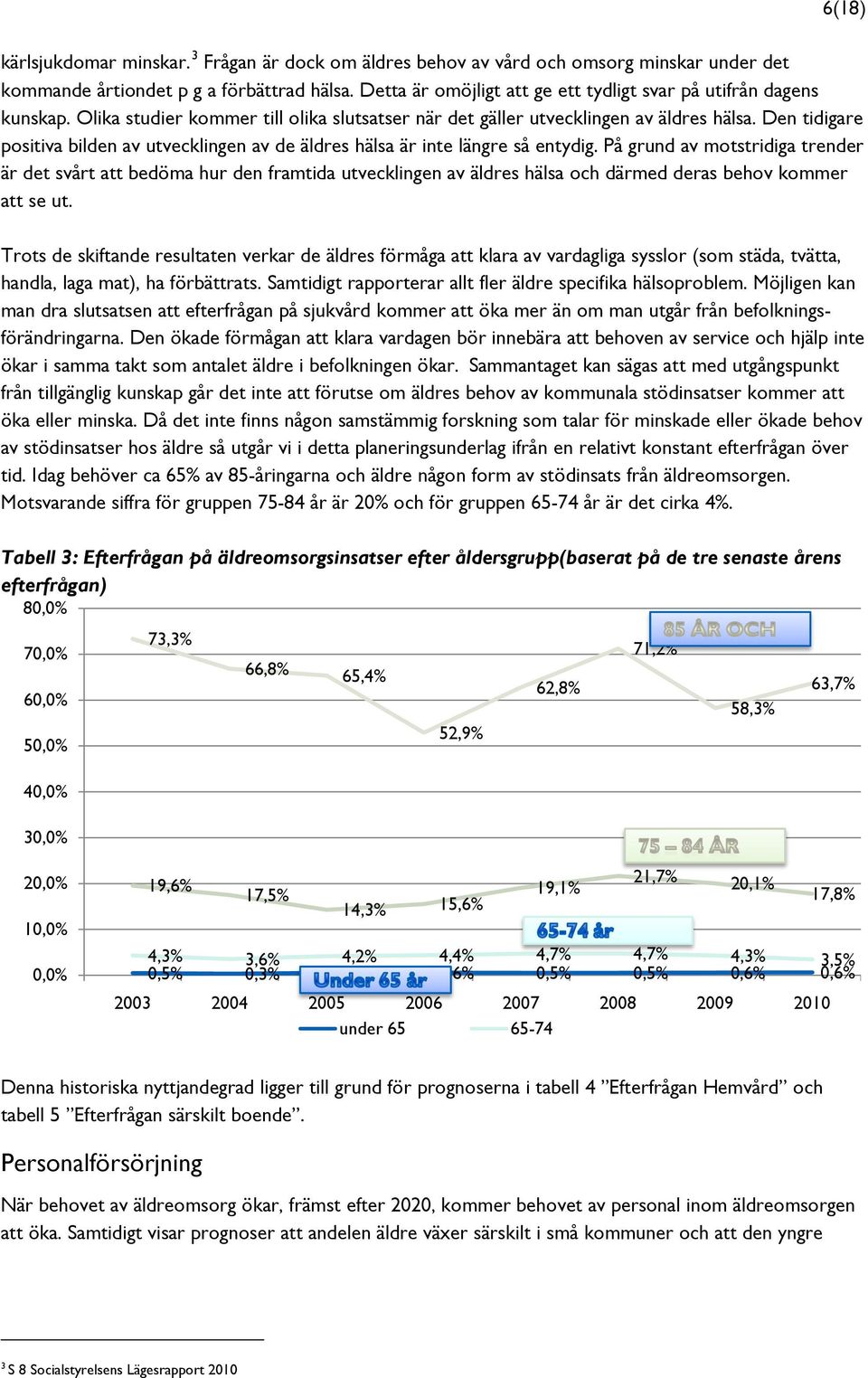 Den tidigare positiva bilden av utvecklingen av de äldres hälsa är inte längre så entydig.