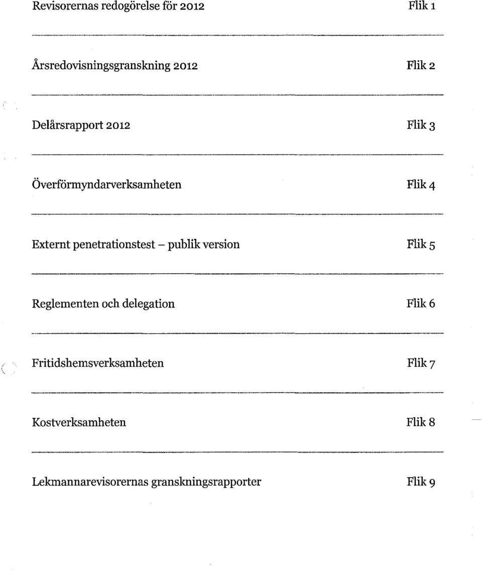 penetrationstest - publik version Fliks Reglementen och delegation Flik 6