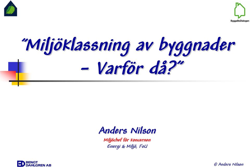 d Anders Nilson Miljöchef