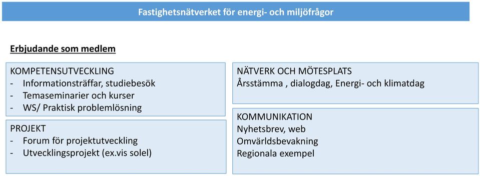 projektutveckling - Utvecklingsprojekt (ex.