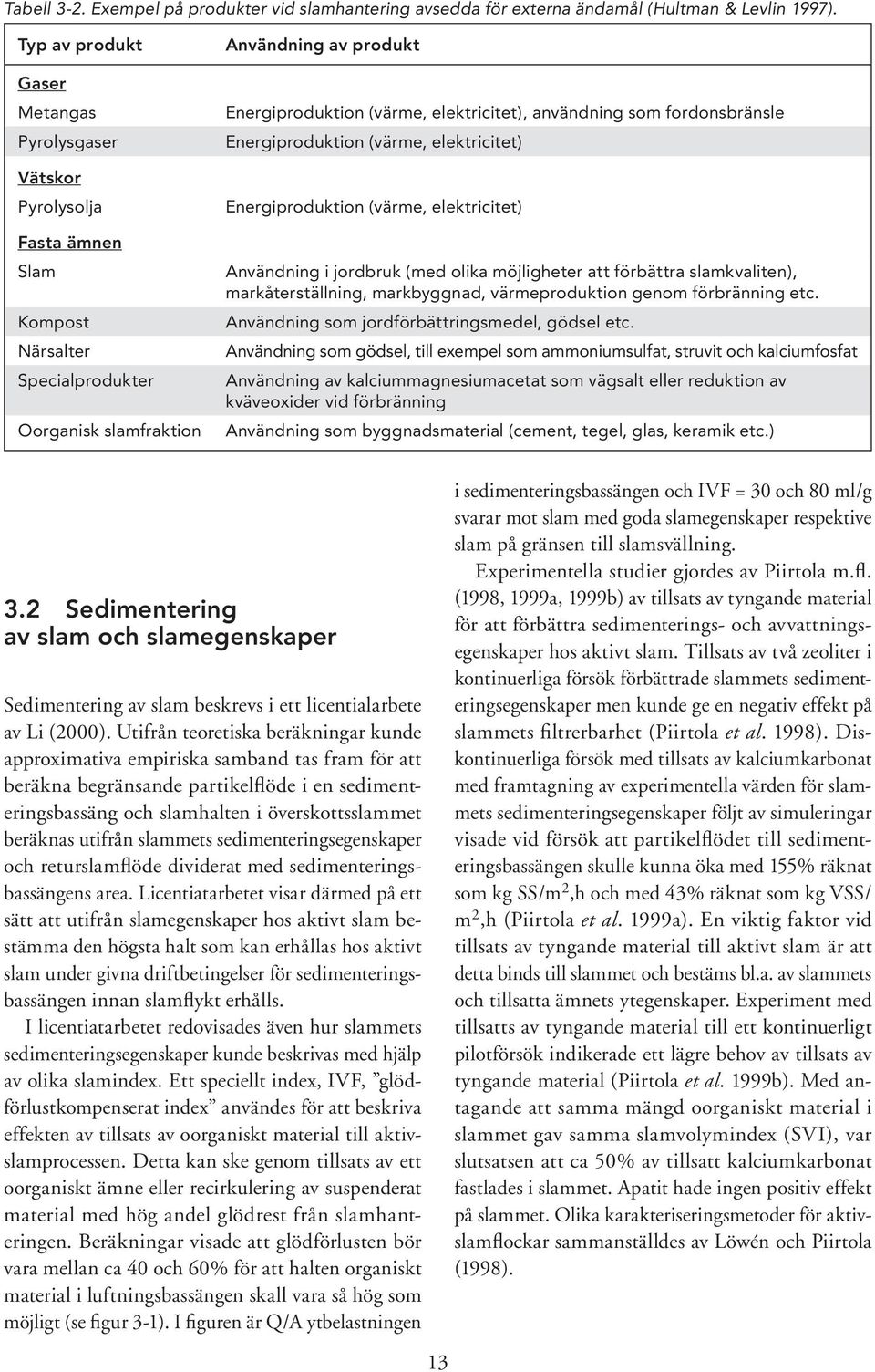 användning som fordonsbränsle Energiproduktion (värme, elektricitet) Energiproduktion (värme, elektricitet) Användning i jordbruk (med olika möjligheter att förbättra slamkvaliten),