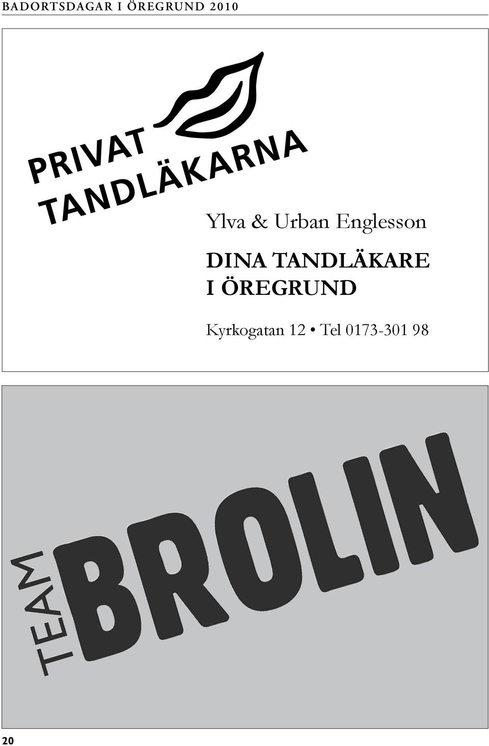 TANDLÄKARE I