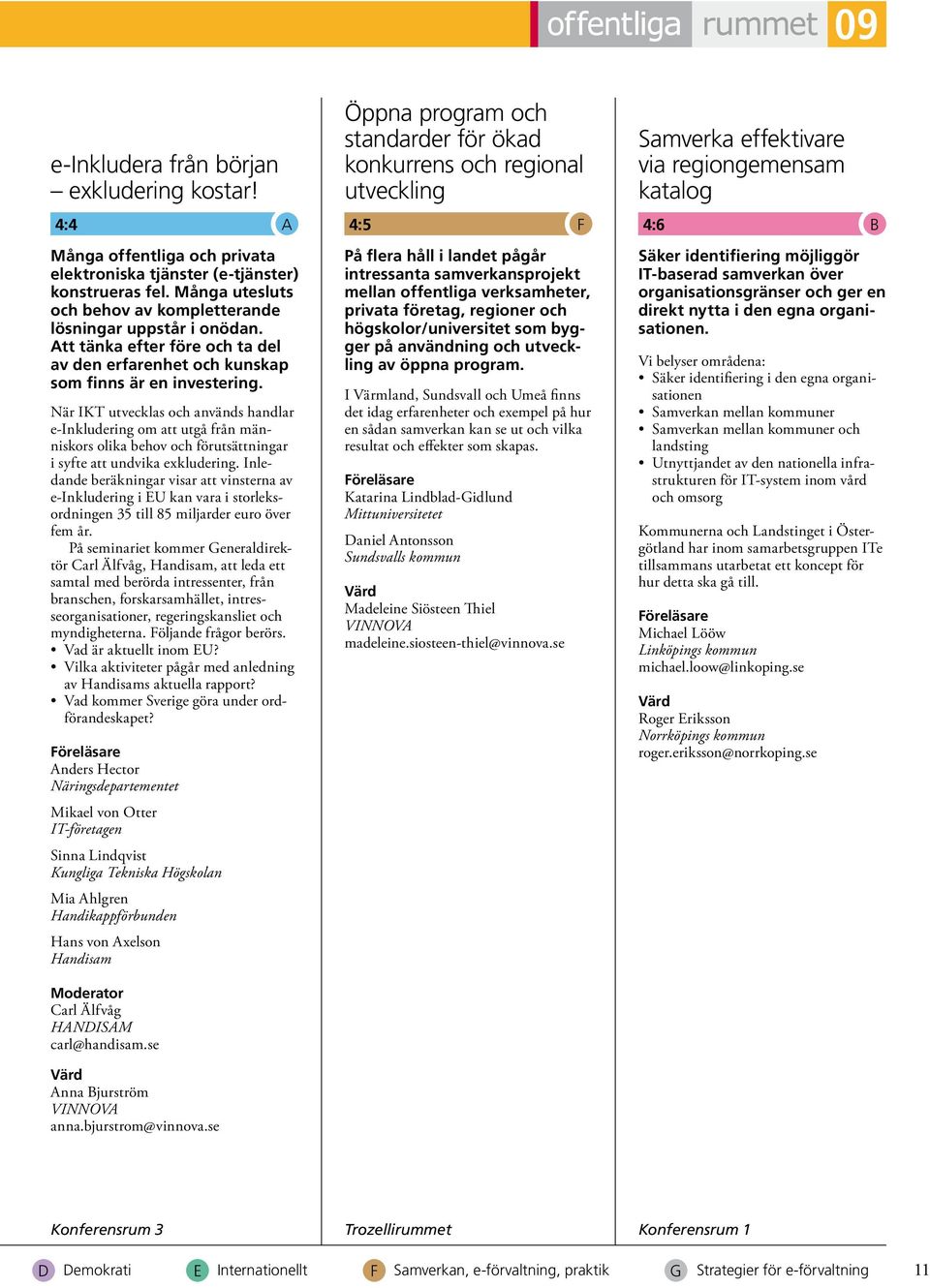 konstrueras fel. Många utesluts och behov av kompletterande lösningar uppstår i onödan. Att tänka efter före och ta del av den erfarenhet och kunskap som finns är en investering.