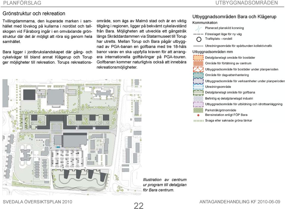 Torups rekreationsområde, som ägs av Malmö stad och är en viktig tillgång i regionen, ligger på bekvämt cykelavstånd från Bara.