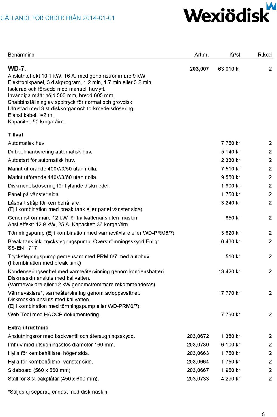 Automatisk huv 7 750 kr 2 Dubbelmanövrering automatisk huv. 5 140 kr 2 Autostart för automatisk huv. 2 330 kr 2 Marint utförande 400V/3/50 utan nolla. 7 510 kr 2 Marint utförande 440V/3/60 utan nolla.