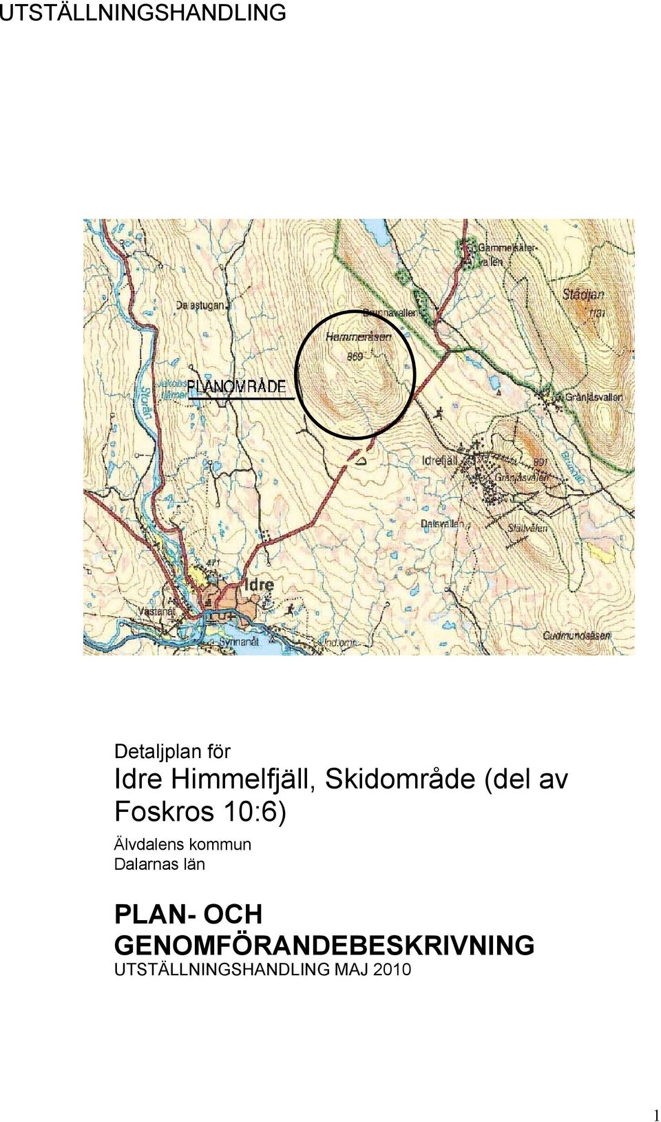 Älvdalens kommun Dalarnas län PLAN- OCH