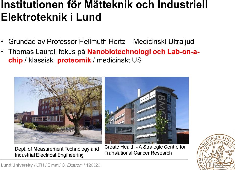 Lab-on-achip / klassisk proteomik / medicinskt US Dept.