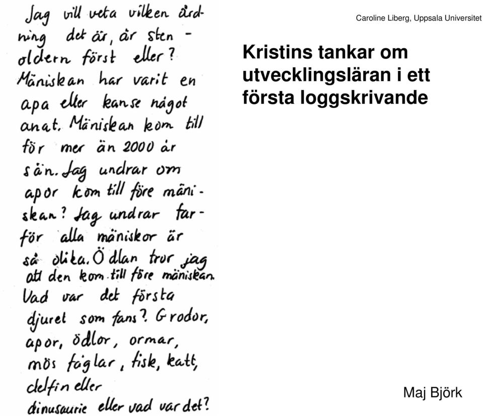 utvecklingsläran