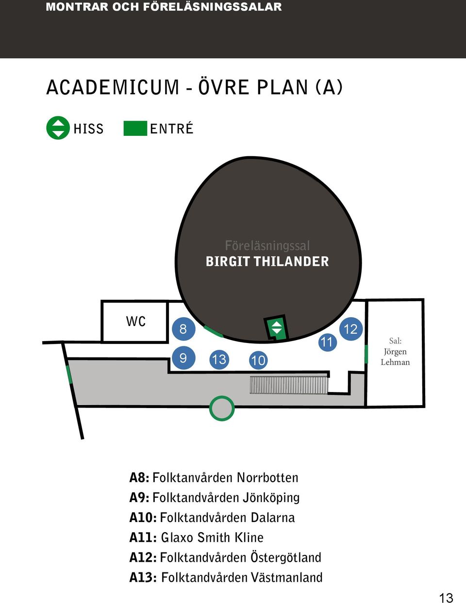 Folktanvården Norrbotten A9: Folktandvården Jönköping A10: Folktandvården